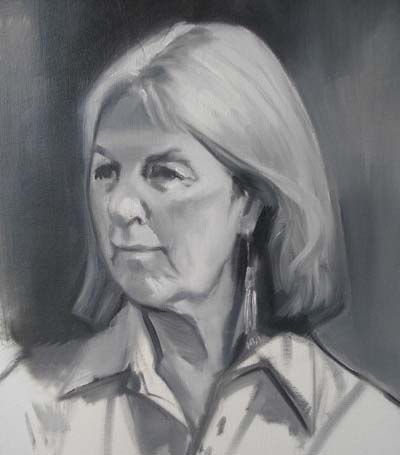 Jane Hammond Jane Hammond, painted by David Goatley, 2006
